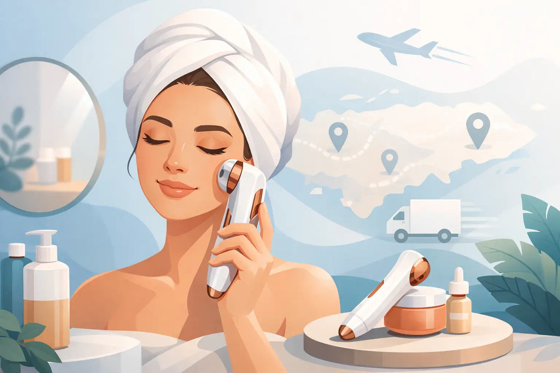 Cómo usar un masajeador facial eléctrico