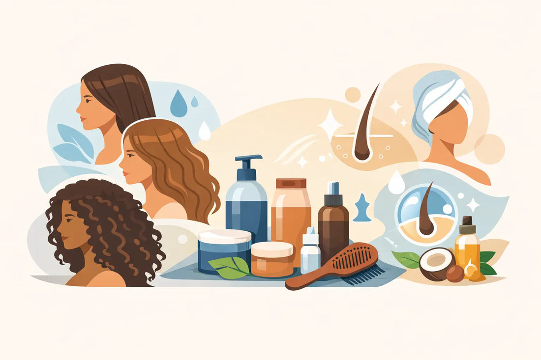 Guía para rutina capilar según tu tipo de cabello