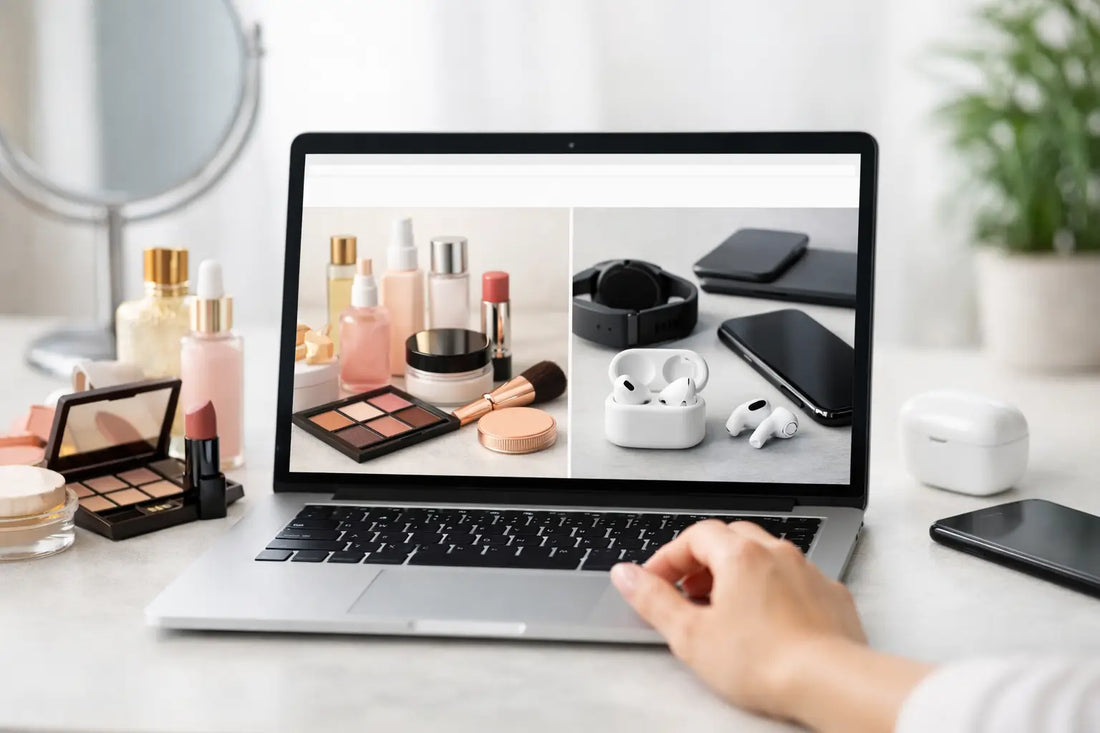 Tienda online de belleza y tecnología
