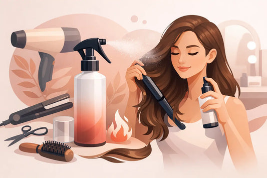Cómo usar el protector termico para cabello