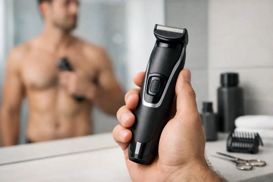 Cómo elegir trimmer corporal masculino