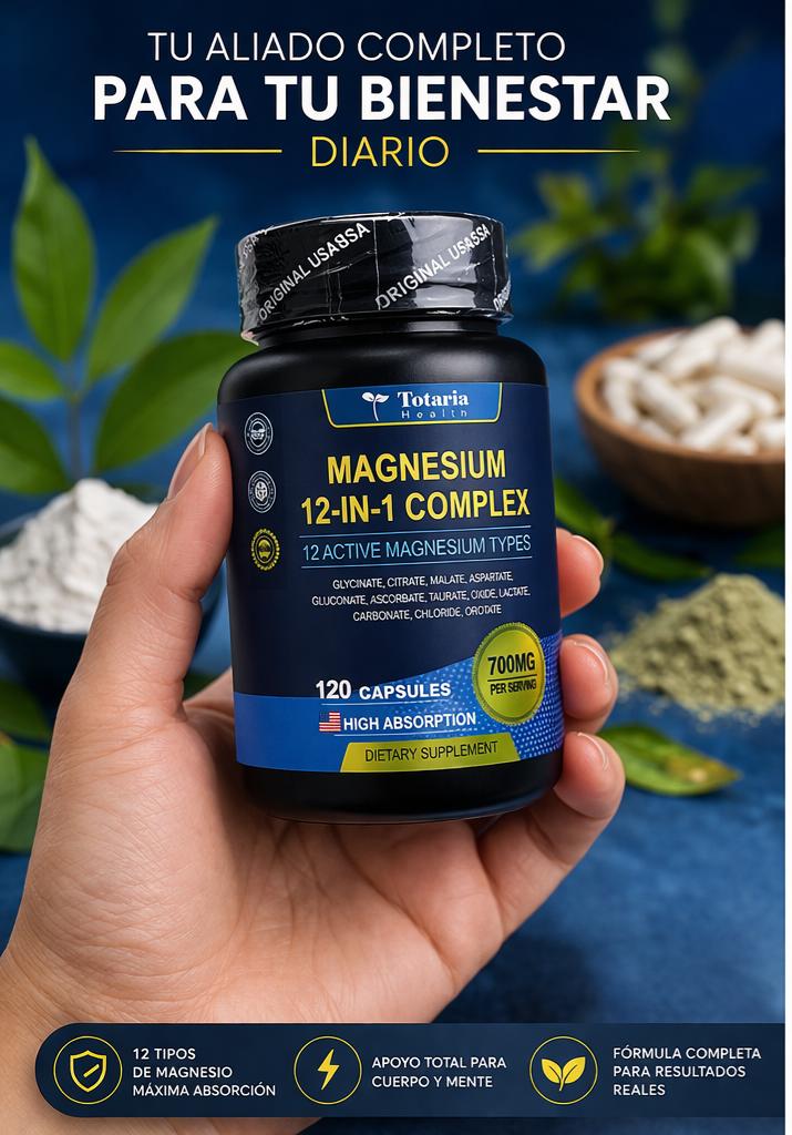 Magnesium 12 en 1 COMPLEX - Totaria Health